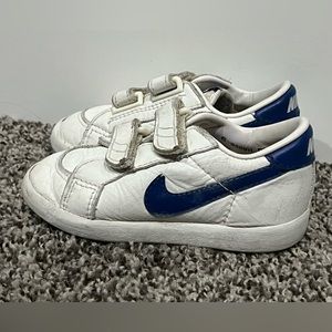 Nike Vintage 1985 Style #850911 Original White Leather Toddler Sneakers Size 6c